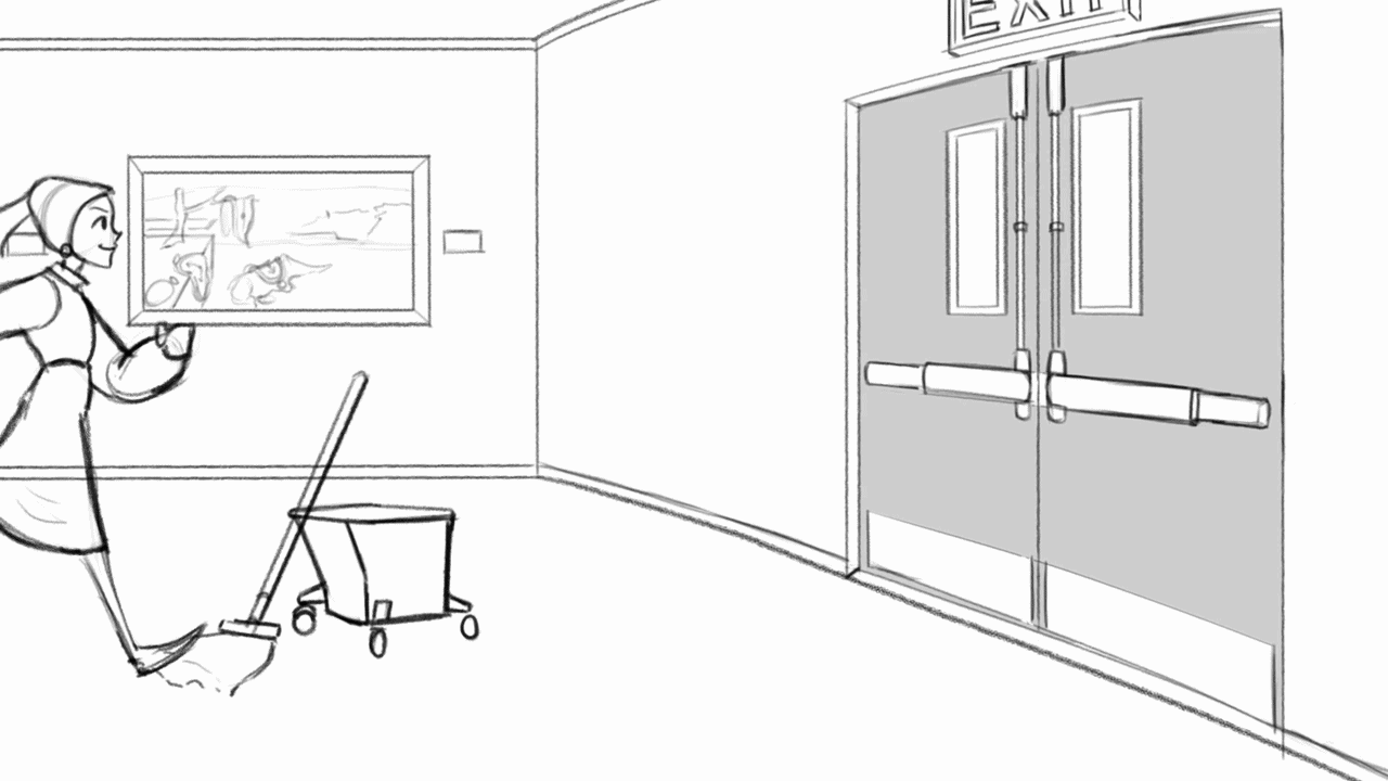 Rough animation, "Pearl", 2025.