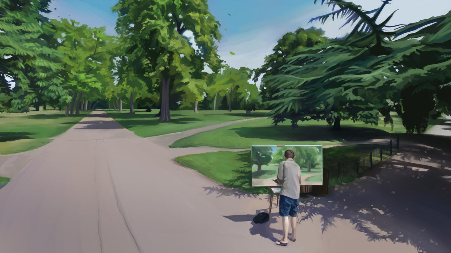 Digital illustration, 2025. Digital illustration, 2025.