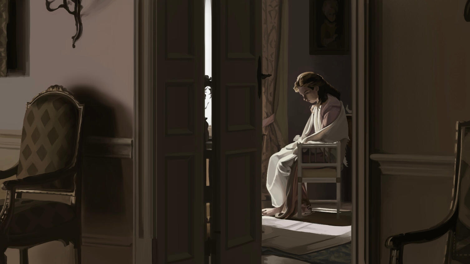 Study from War and Peace (2016). Digital illustration, 2025. Study from War and Peace (2016). Digital illustration, 2025.