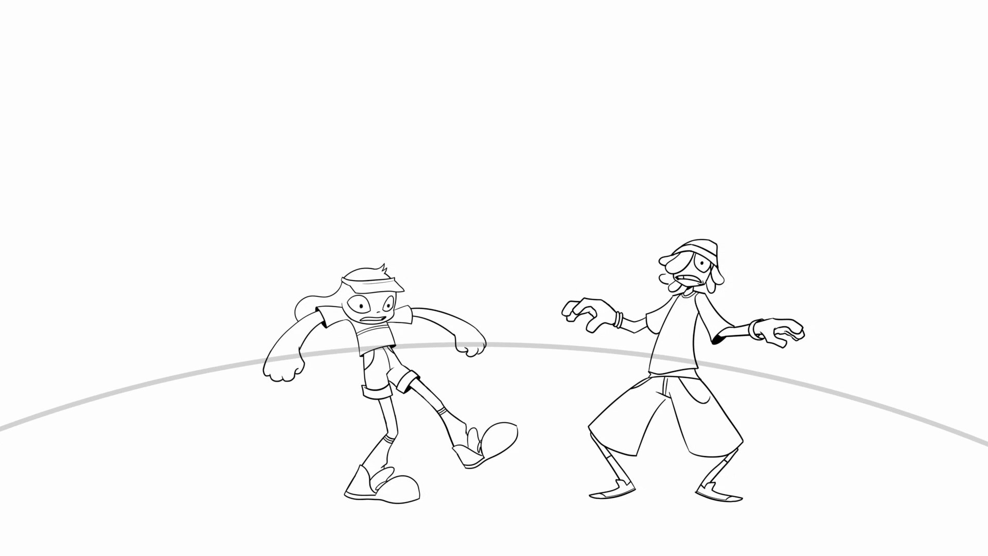 Rough animation, "Yogurtwurld", 2025.
